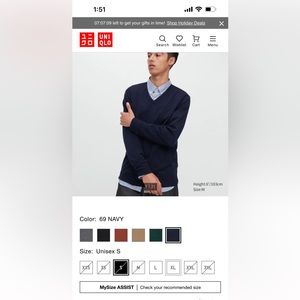 Another good sweater from Uniqlo. Excellent condition, like new.